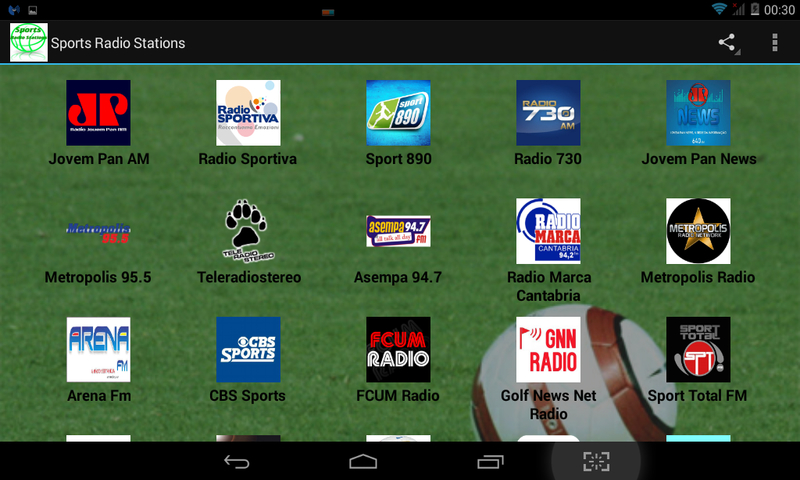 Sports Radio Stations - App on Amazon Appstore
