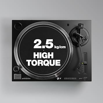 Reloop RP-5000 MK4 Next Evolution Direct-Drive Turntable Engineered for Professional Performance and Durability