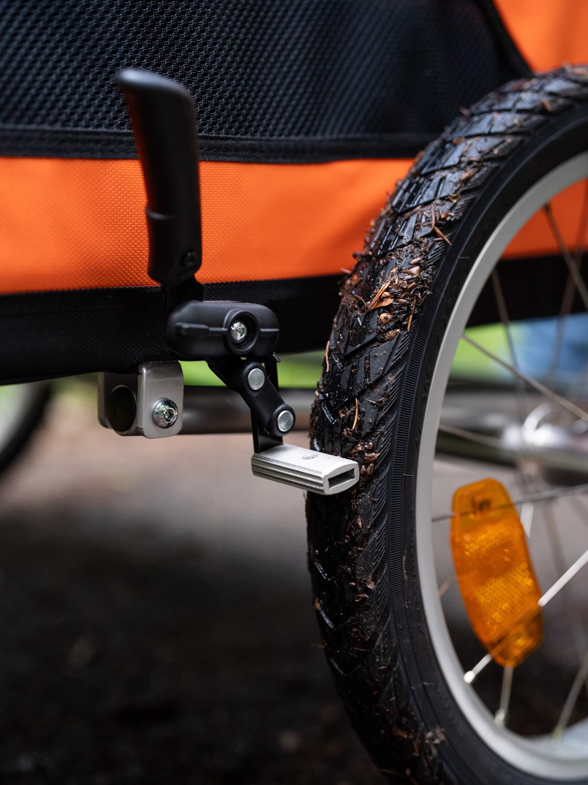 TrendPet DogBus S - Gefederter Aluminium Fahrradanhänger, Hundeanhänger für kleine bis mittlere Hunde