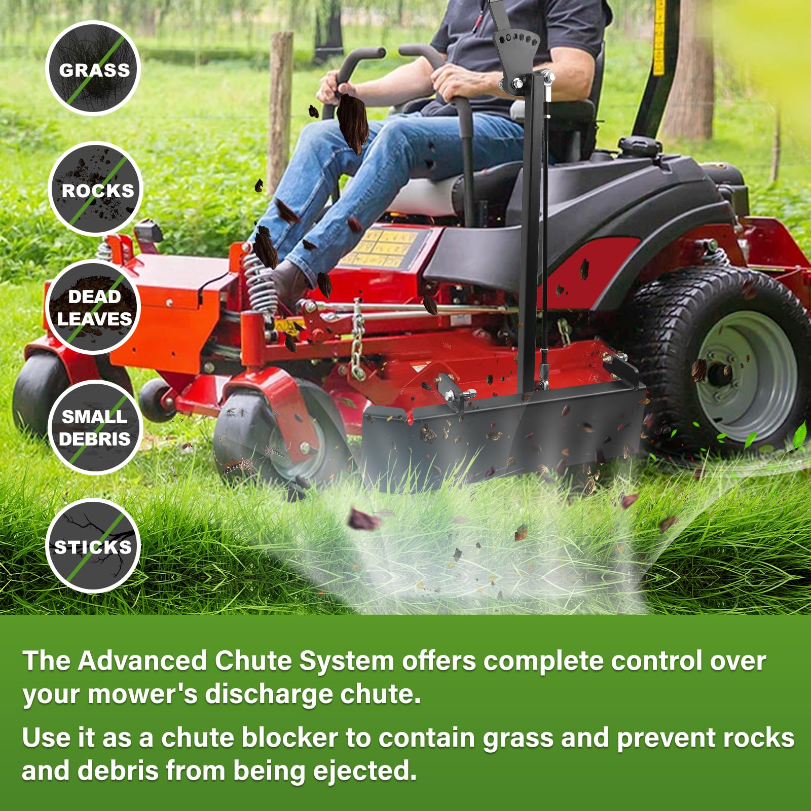 Amazon.com : Orceed Mower Chute Blocker, Fit for Ferris IS700Z