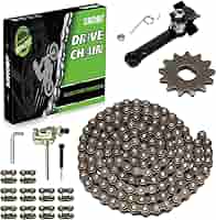 Amazon.com: XIKOBY 25H Chain 132 Link 13 Tooth Sprocket