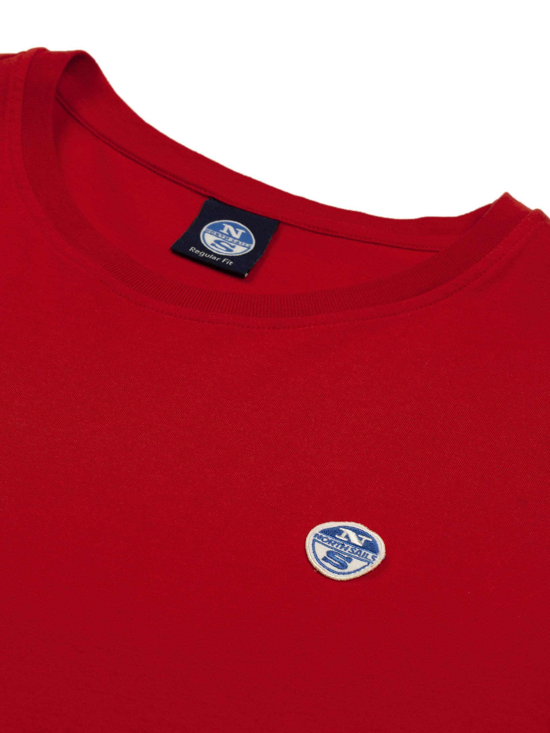 NORTH SAILS Homme T-Shirt en Jersey de Coton avec Col Rond de Manches Courtes - Coupe Regular
