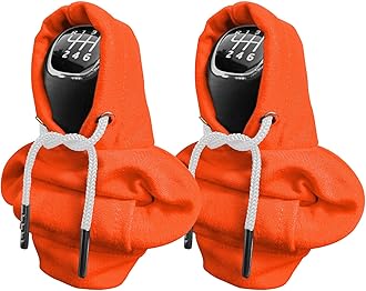 2PCS Universal Hoodie Car Gear Shift Cover, 6.7Inch Funny Shifter Hoodie, Most Car Gear Shift Levers