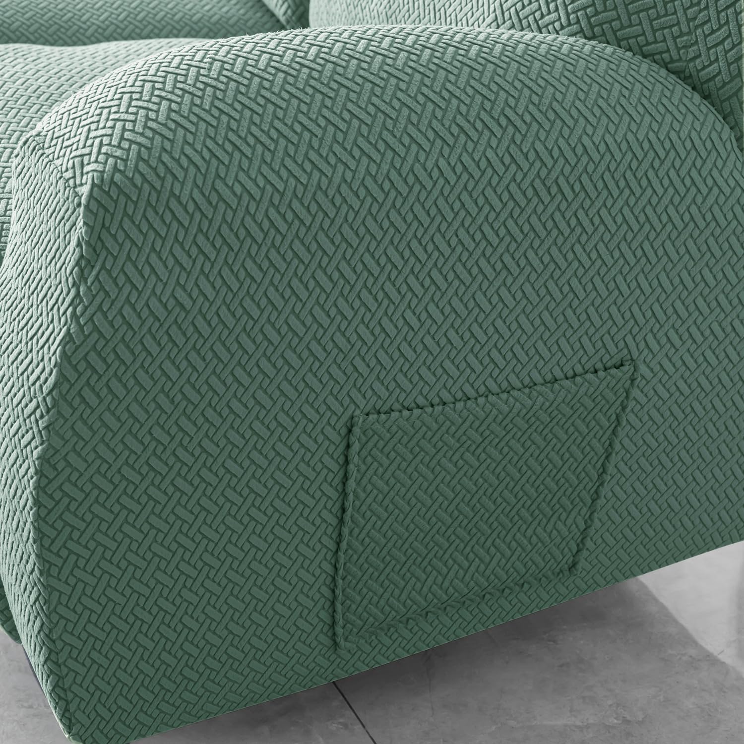 HOKIPO Recliner Cover - Continental Green -4
