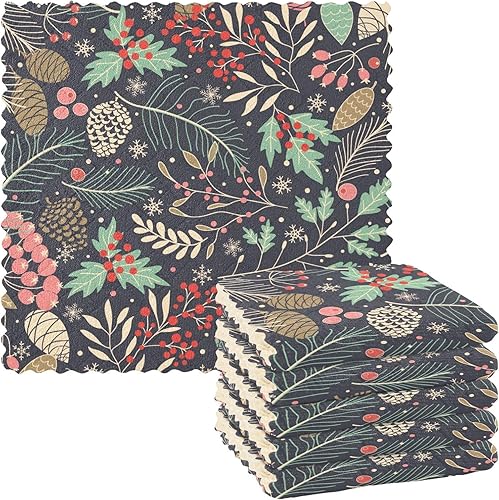 KLL Merry Christmas Pattern Microfiber Drying Towels for Car Detailing Bathroom Dish Towels Tea Towel Spring Hand Towels for Kitchen Terry Dish disponible en Yaxa Venezuela