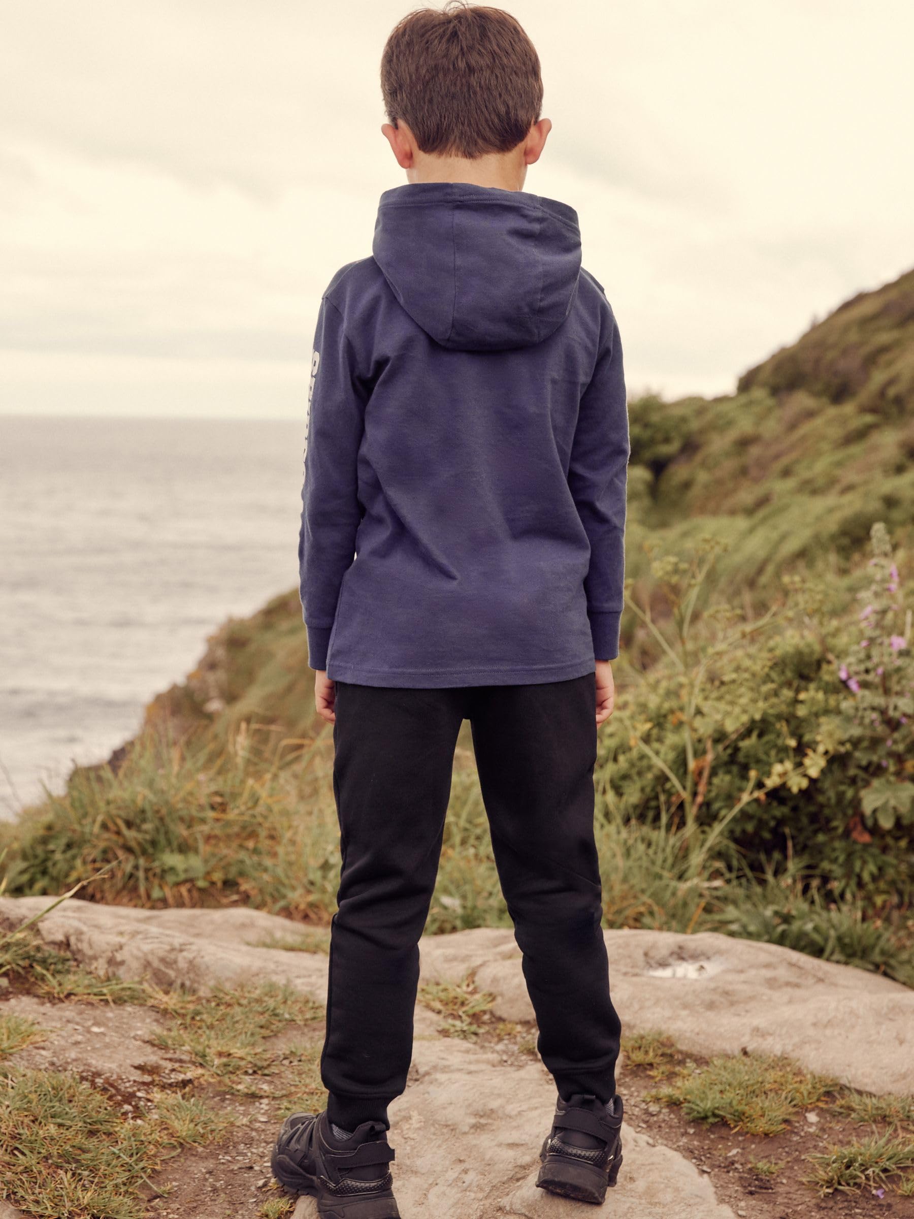 NEXT Ragazzo Confezione da 3 Pantaloni da Jogging Slim con Zip