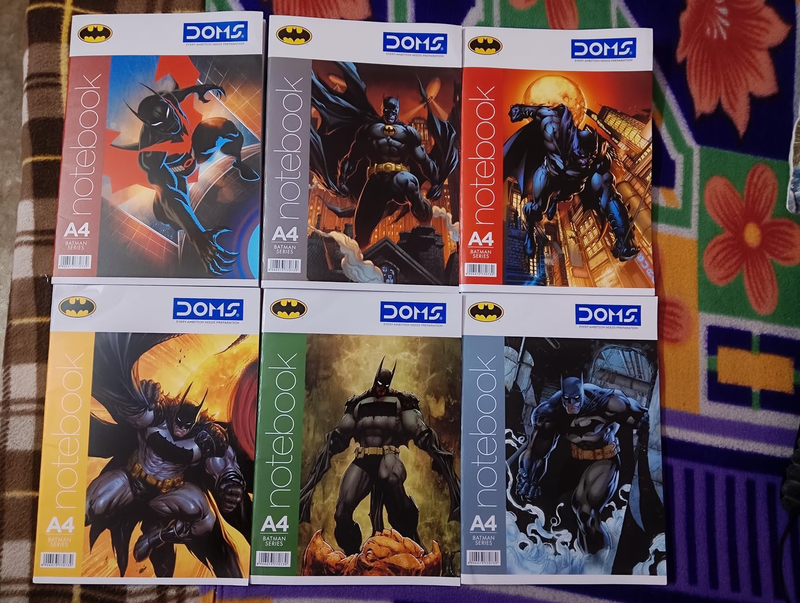 Dom's Notebook Ruled Pages DOMS Unruled BATMAN Series Notebook | 29.7 X 21 cm | A$ Size | 172 ...