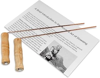 Dowsing Rods Set | Pure Copper | Premium Wooden Handles, Ghost Hunting, Underground Water, Gold, Paranormal Activity, Instructions Included | Made in USA