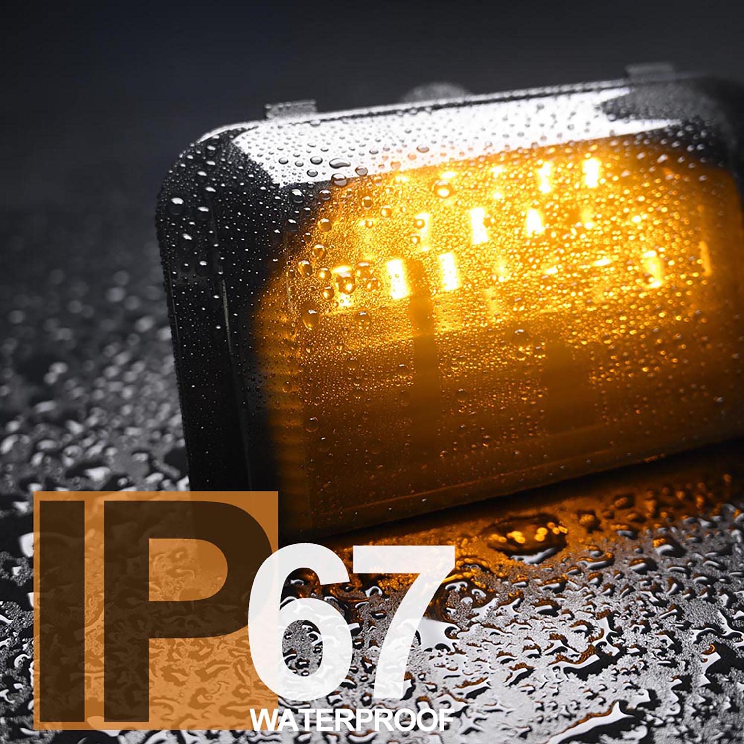 NSLUMO Led Specchietto Laterale Luce Indicatore di Direzione per Fiat Ducato per Peug.eot Boxer per Citr.oen Jumper Relè Mk3 2006-2023 Retrovisore Lampeggiatore Ripetitore Illuminazione