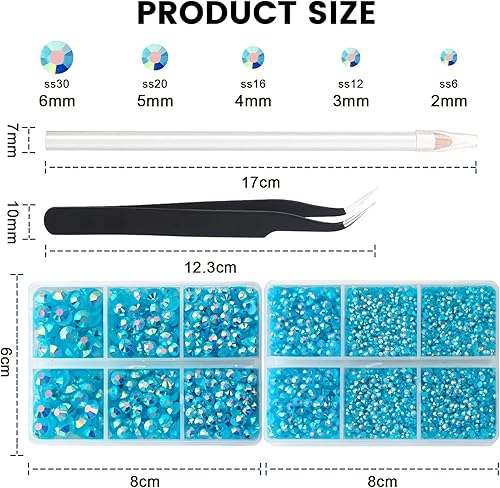 Miniatura 2 de 10000 unidades de diamantes de imitación de resina amarilla cristal de 039 a 039 pulgadas con parte inferior plateada diamantes de imitación