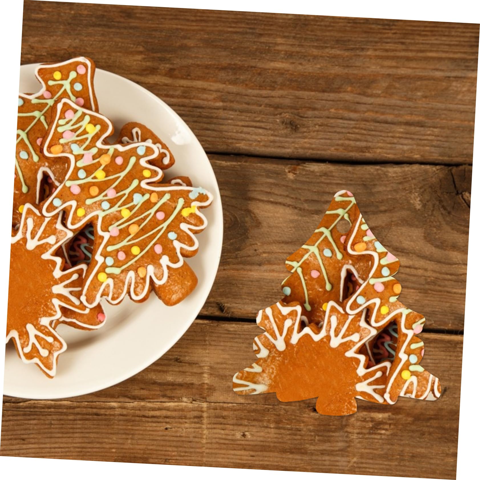 Tofficu 3 Series Moldes De Silicona De Navidad Moldes Caseros Redondo De Torta Fondant Casero Marcos De Epoxi De Cristal De Navidad Gel De Sílice 6 Piezas*3