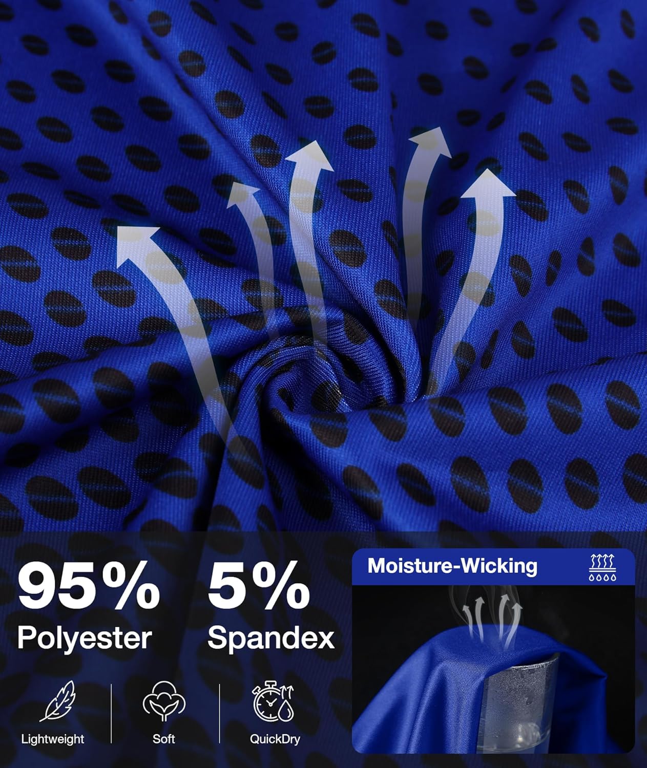 Little Beauty Women's Golf Polo Shirts Short Sleeve Moisture Wicking Tennis Athletic Shirt with 3 Button - Image 4