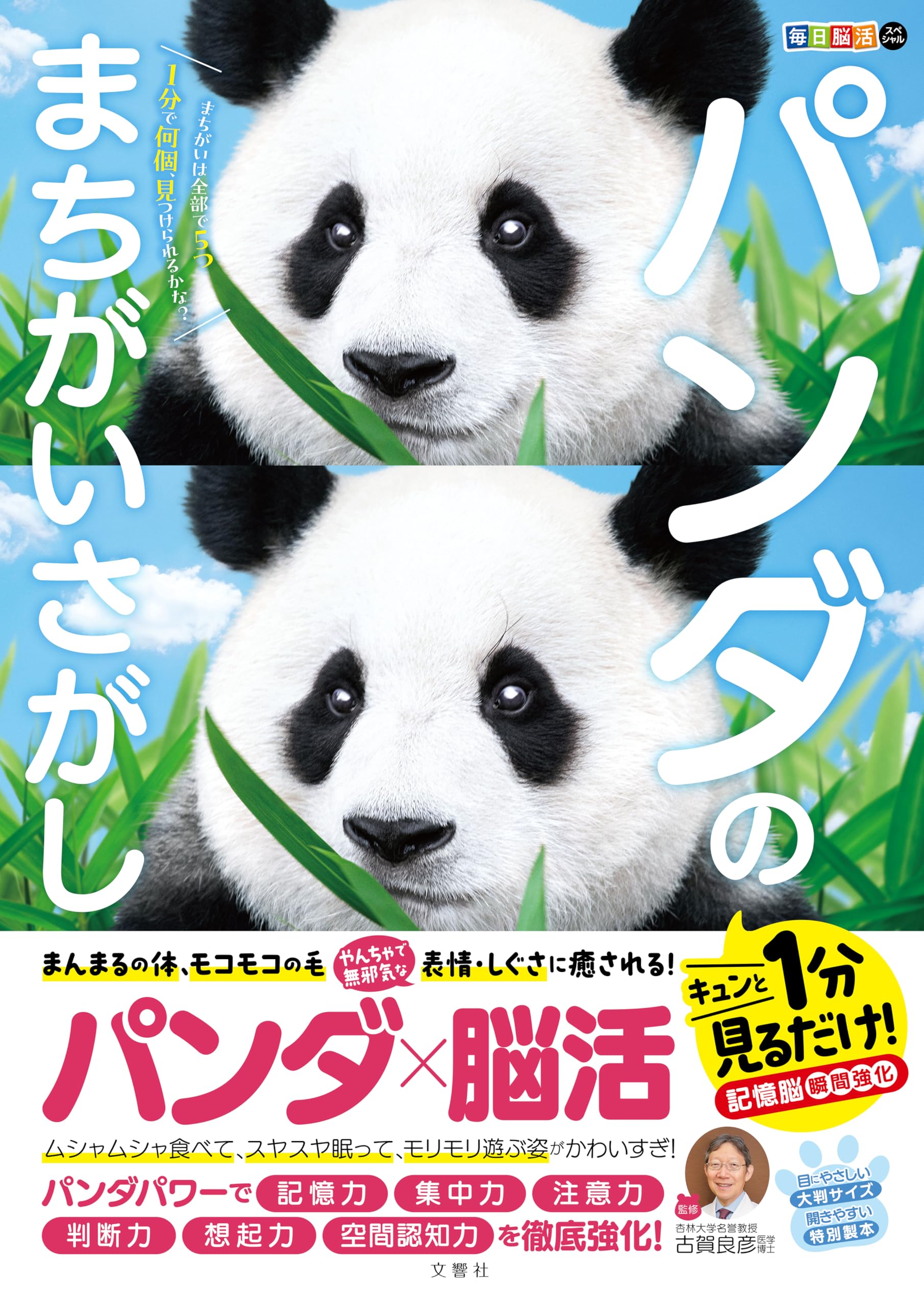 1分見るだけ！記憶脳瞬間強化 毎日脳活スペシャル パンダの