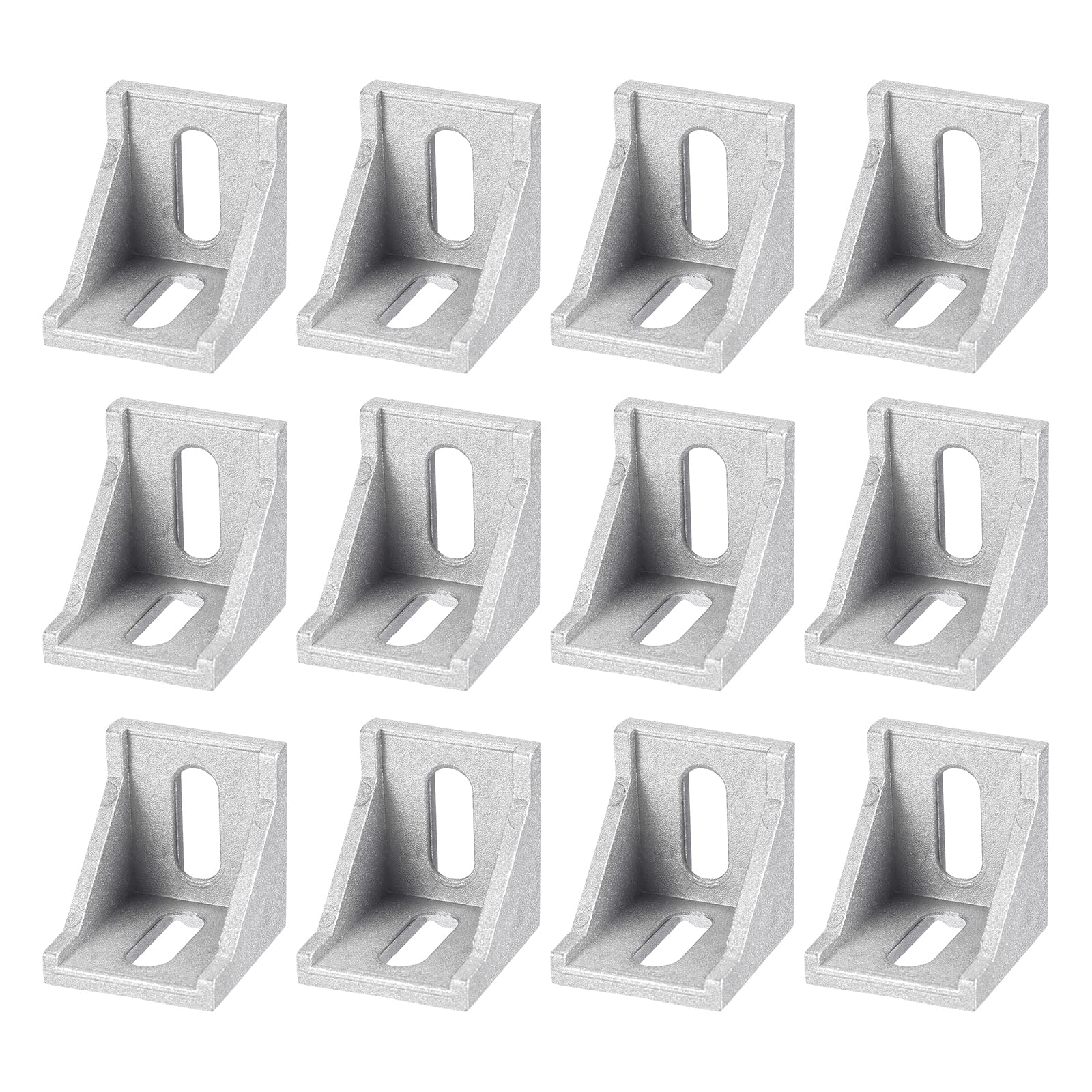 Profilé aluminium 4080 sans jeu grâce au soufflet d'angle intérieur 38mm