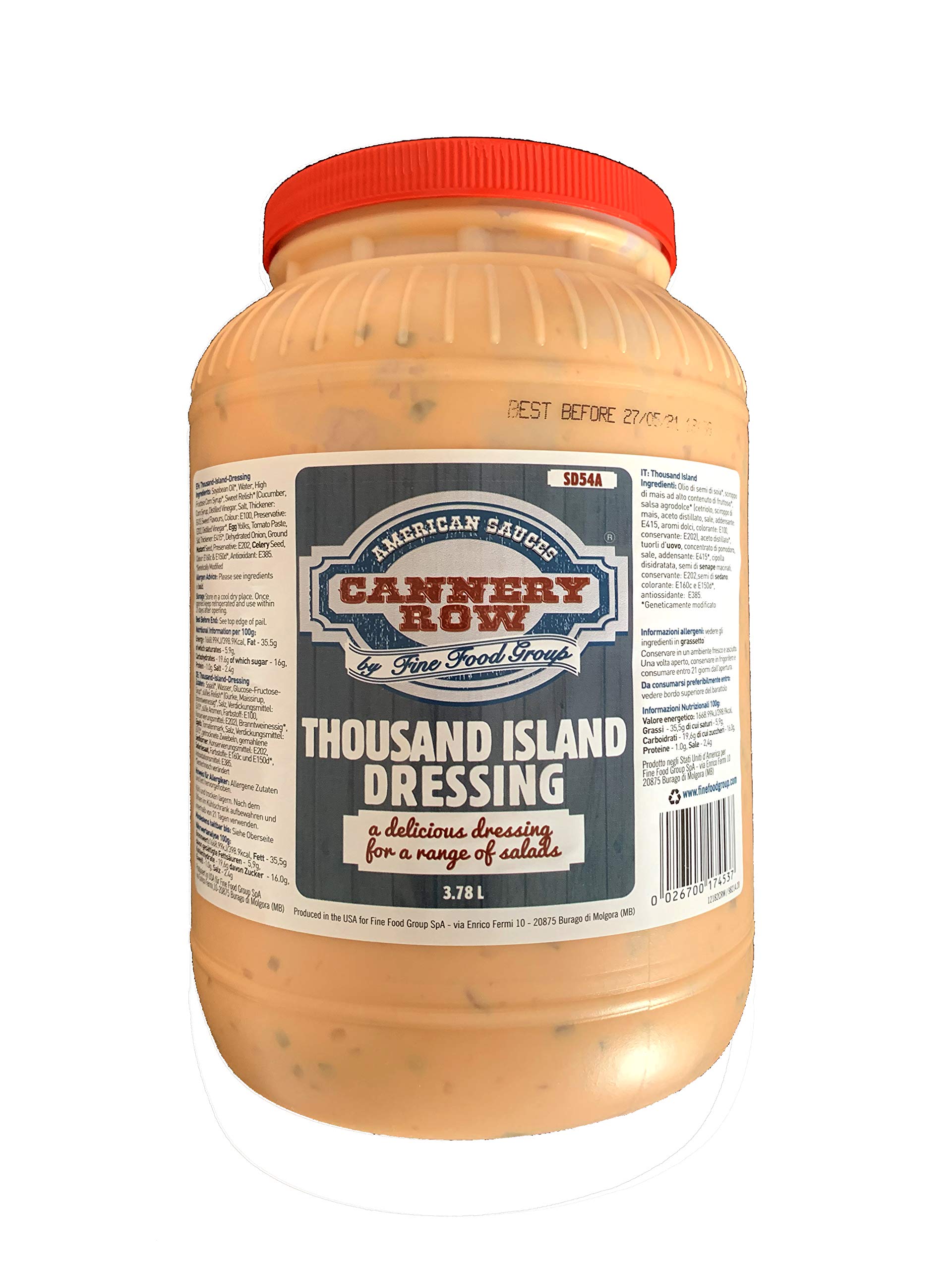 Cannery Row Thousand Island Dressing 3,78L