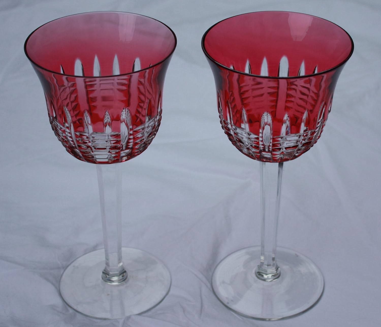 Buy Waterford Crystal Simply Pink Goblets, Set of Two 128046 Online at