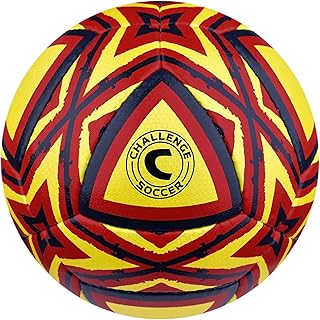 American Challenge ZALLY Futsal Ball – Hand Sewn Indoor Soccer Ball with Low Bounce Poly/Wool Bladder & Textured Surface f...