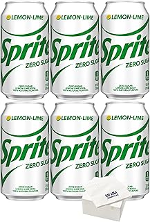 Sprite Zero Sugar, 12oz Cans, Pack of 6