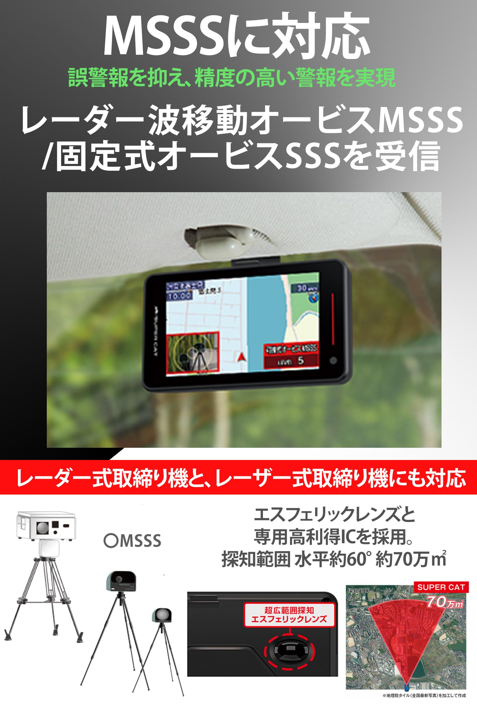 Amazon | 2026年モデル ユピテル(Yupiteru) レーザー&レーダー探知機