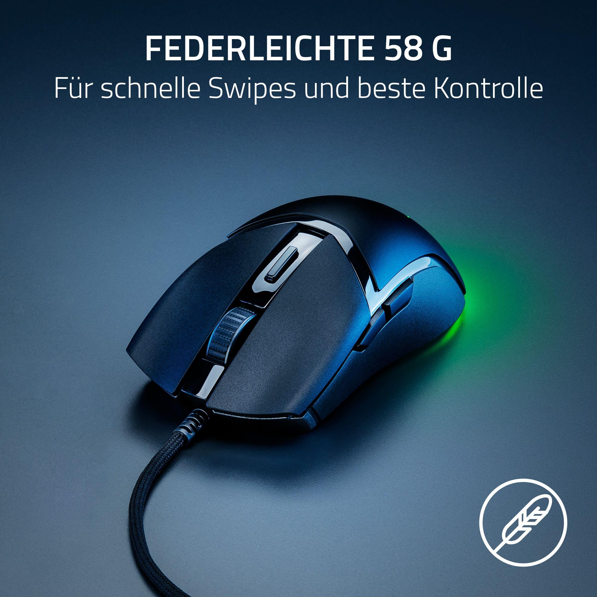 Razer Cobra - Souris Gaming Filaire avec Chroma RGB (Conception légère de 57 g, Commutateurs Optique & Gigantus V2 Large - Tapis de Souris de Jeu Souple pour Un Style de Jeu Rapide