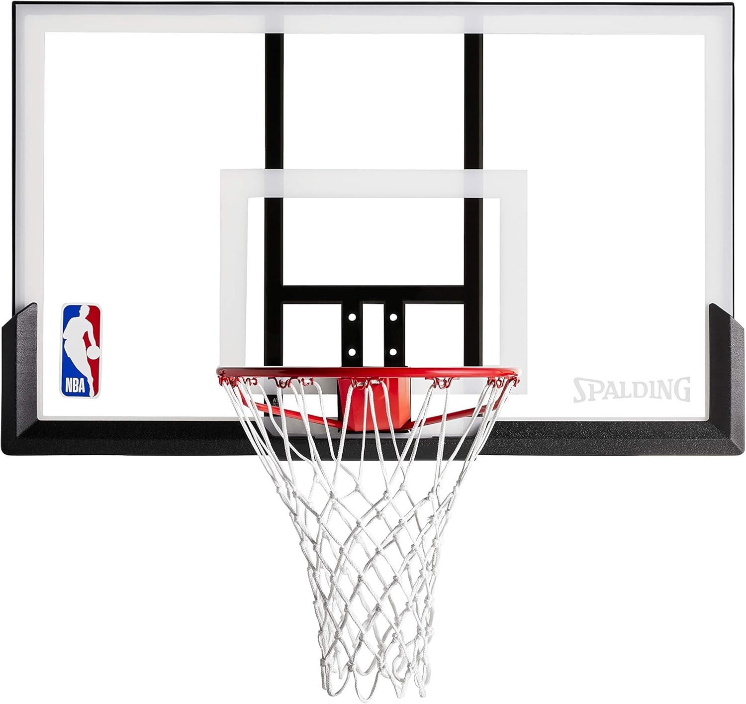 Spalding 54-Inch Backboard and Rim Combo with Acrylic Backboard : Basketball Backboards : Sports & Outdoors