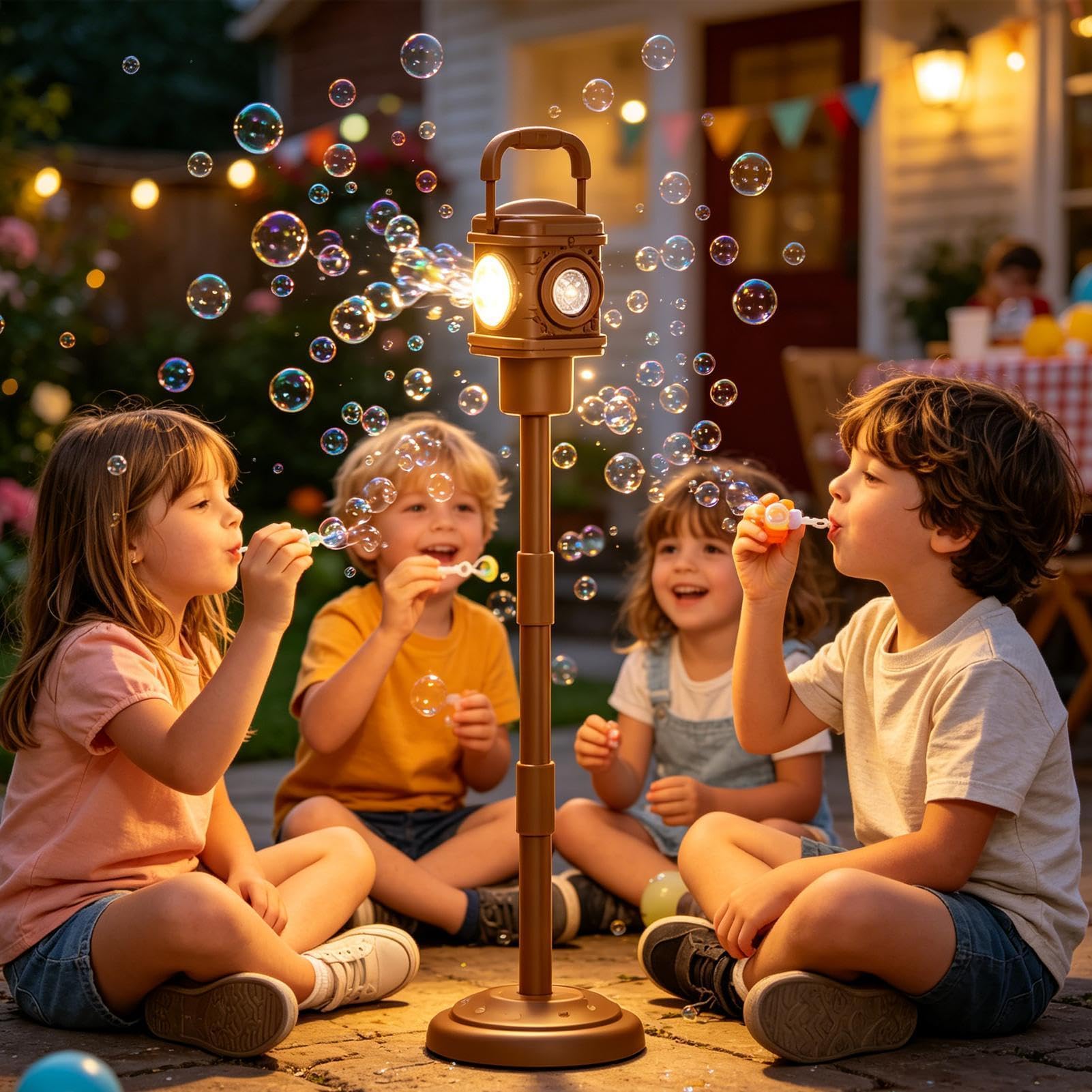 Giocattoli A Bolle Interattiva Automatica | Macchina Automatica Per Bolle Di Sapone Per Bambini, Bambine E Piccoli, Parchi, Prato, Parchi Di , Spiagge, Giardini E