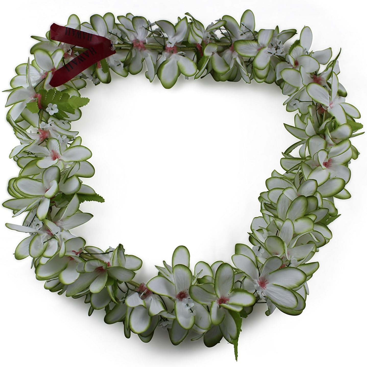 Hawaii Luau Party Artificial Fabric Plumeria Lei