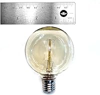 Vista 15 de Hometown Evolution, Inc. Caja de 25 bombillas de repuesto para base E17 C9 E17 de 2 pulgadas y 7 vatios