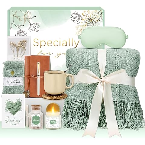 Get Well Gifts for Women Self Care Gift Basket - Birthday Gifts for Women Spa Care ...