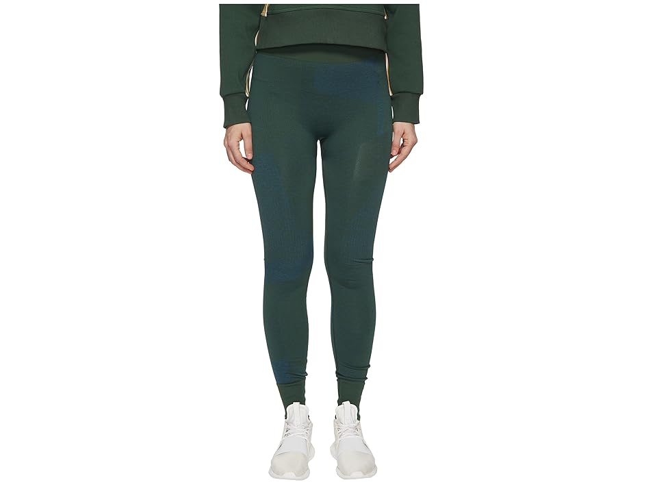 

adidas by Stella McCartney Training Seamless Block Tights CE8439 (Dark Green) Women's Casual Pants