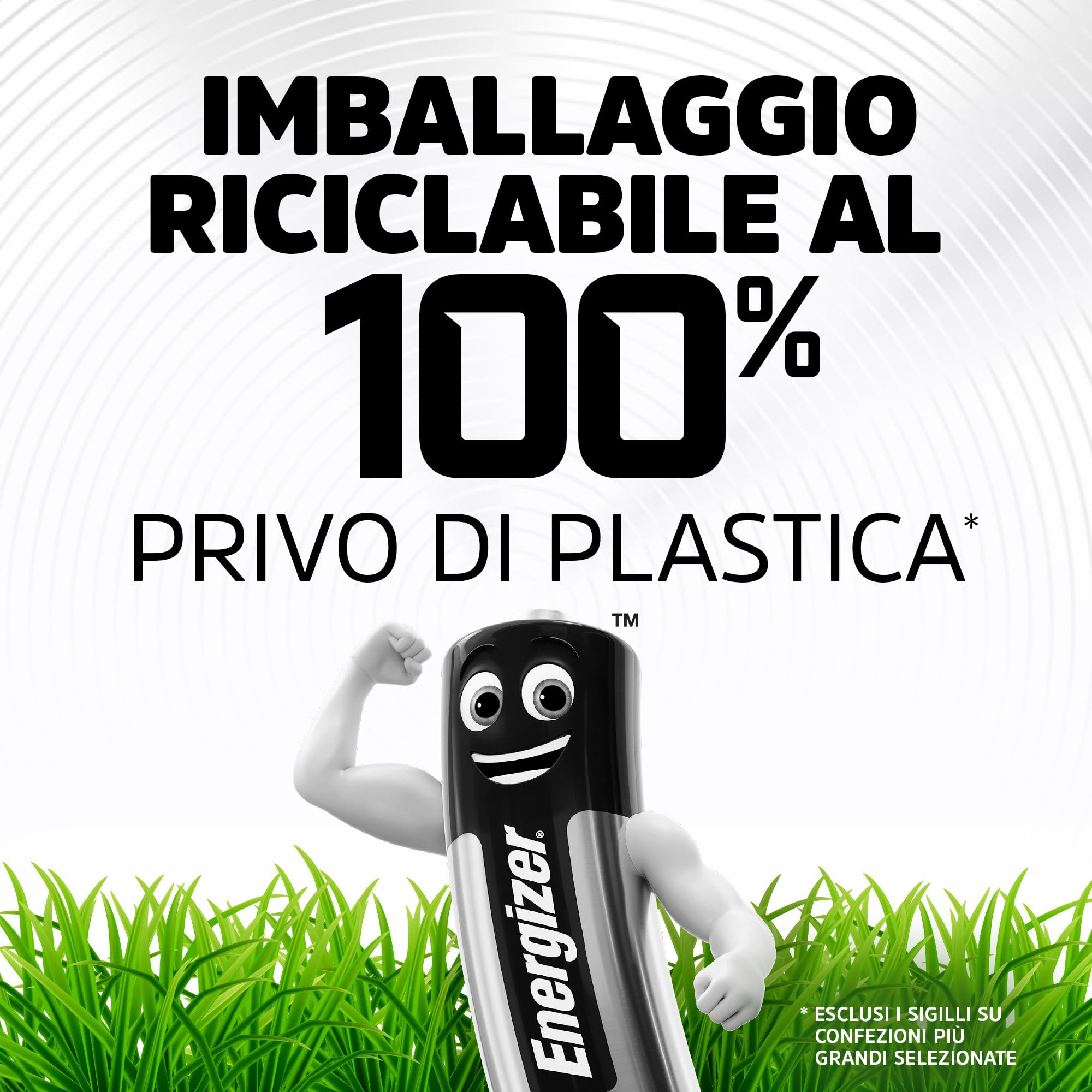 Energizer Advanced - Pile AA (Confezione da 16) - Batterie Alcaline 1,5 V - Potenza Che Dura 100% Di Extra Durata - Made in EU - 0% imballaggio privo di plastica [Esclusiva Amazon]