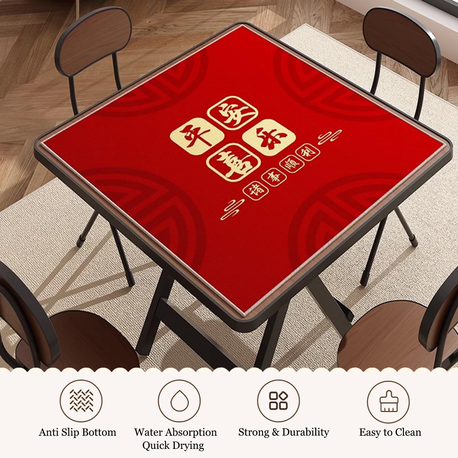 Une Offre Tapis De Table Mahjong Personnalisé Impeccablement Conçue - 6