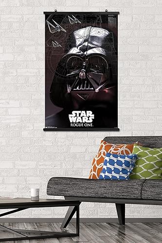 Miniatura 2 de Trends International Star Wars Rogue One - Póster de pared de Lord Sith, 22.375 x 34 pulgadas, paquete de póster y clip