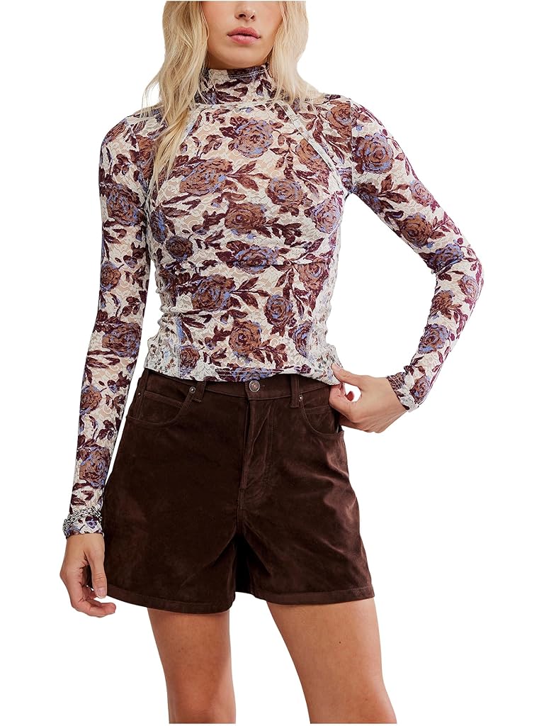 Multi Free People Lyric Long Sleeve
