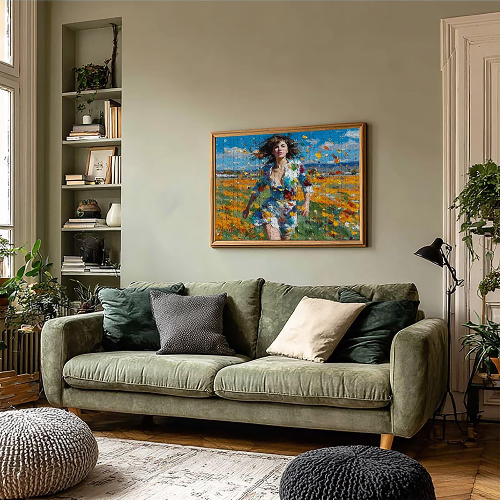Graffiti Puzzle 5000 Pezzi Adulti, Donna Puzzle Legno con Scatola 156x105cm, Idea Regalo Uomo e Donna, Divertimento Per Adulti, per Gioco Familiar, Giochi di Sfida, Squisita confezione Regalo, K-2433
