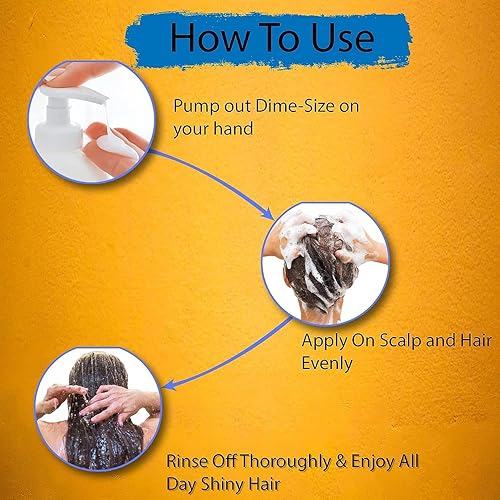 Miniatura 5 de Champú 2 en 1 de cebolla con acondicionador para el crecimiento del cabello y la caída del cabello  Ayuda a controlar la caspa con gran brillo y