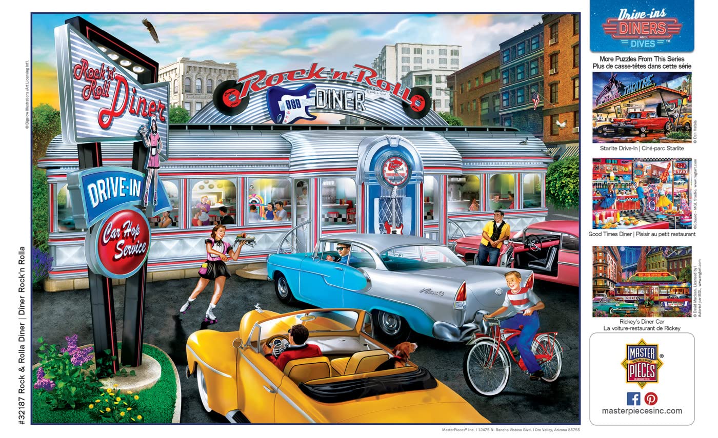 Amazon.com: MasterPieces 550 Piece Jigsaw Puzzle for Adults