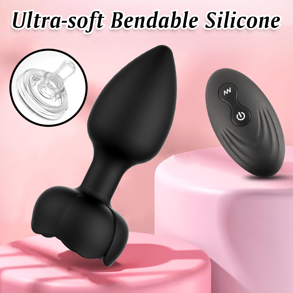 Vibrating Butt Plug with Flashing Light Up Base on Amazon Live