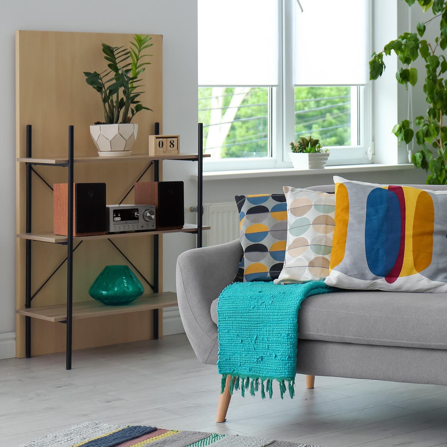 Buy Auna Connect System Stereo System CD Player, Hifi System, 80W, Hi