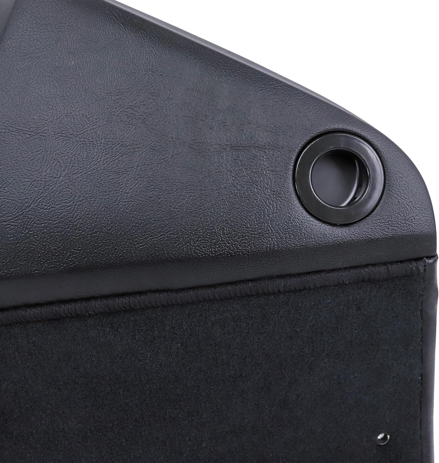 Standard Driver's Side Door Panel - Black - For 1984-1989 Corvette