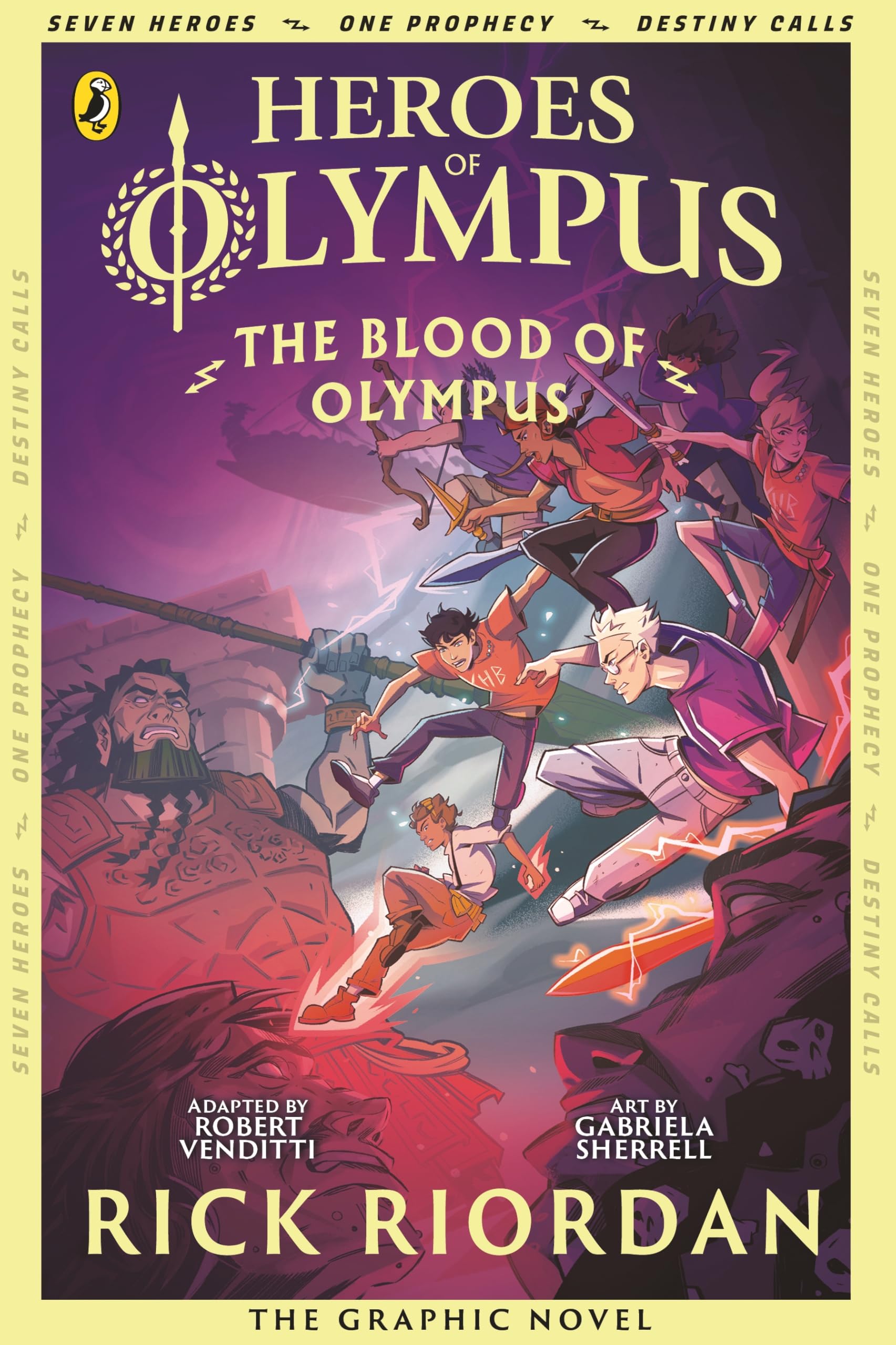 The Blood of Olympus: The Graphic Novel: Book five in the bestselling sequel series to Percy Jackson and the Olympians (Heroes of Olympus Graphic Novels, 5)