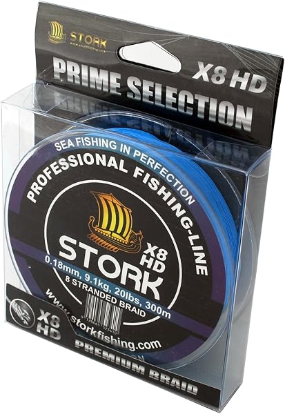 Stork HDx8, 8-Hilo Trenzado Pesca Premium 300m - 2