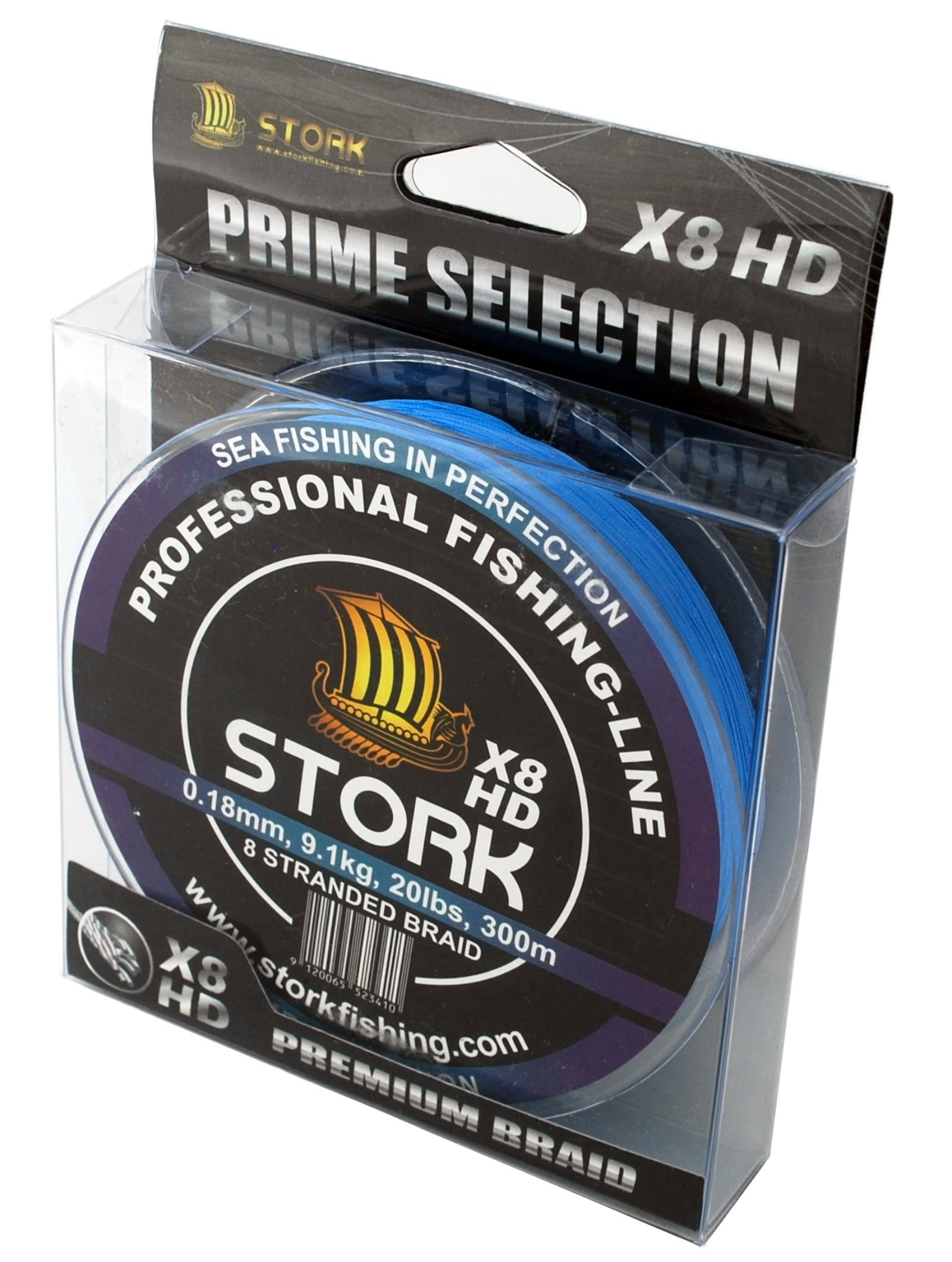 Stork HDx8, 8-Hilo Trenzado Pesca Premium 300m — view 2