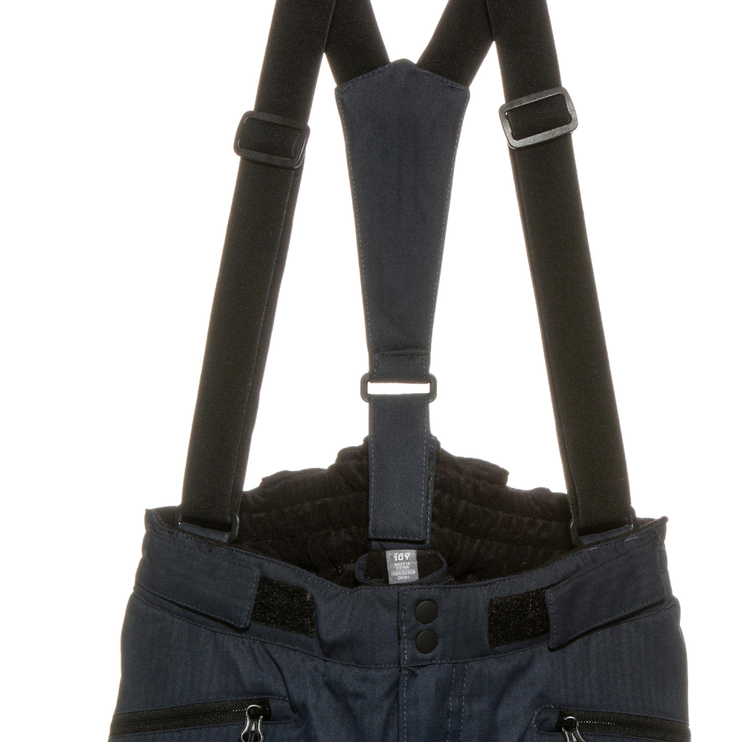 Color Kids Pantaloni da Sci Unisex per Bambini W.Pockets-Recycled Snow Pants, Nero, 128