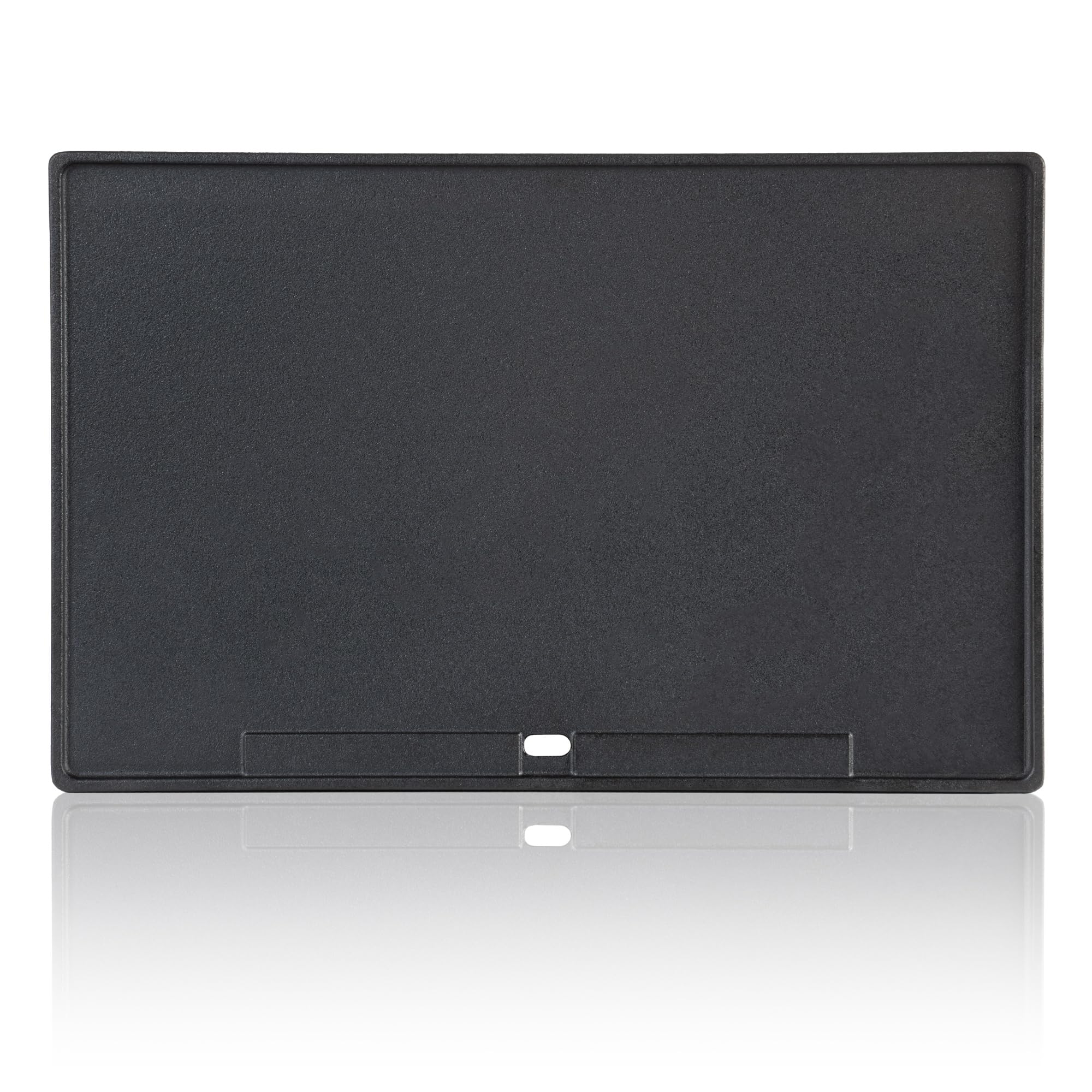 BBQ-Toro Plaque de cuisson en fonte | 48 x 31,5 cm | Plaque réversible, utilisation recto-verso | rectangulaire, universelle et massive | Tôle pour barbecue, pour grills à charbon de bois et gaz