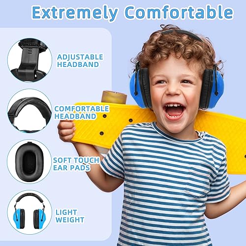 Miniatura 2 de ZOHAN 030 Auriculares con cancelación de ruido para niños con autismo y protección auditiva