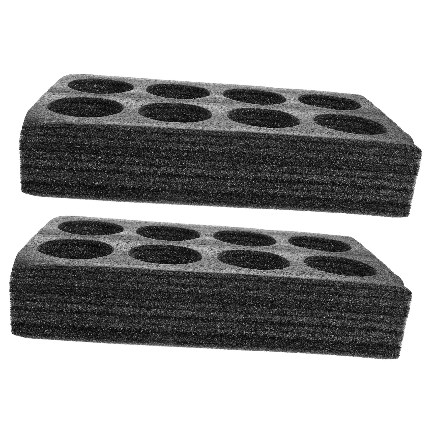 PRETYZOOM 2Pcs Takeout Cup Holder Tray Lightweight Pearl Drink Carrier for Beverages Suitable for Milk Tea and More Design for