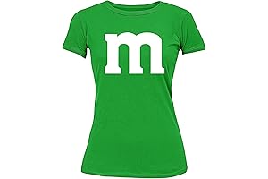 M Letter Funny Halloween Team Costume Women's Spooky T-Shirt