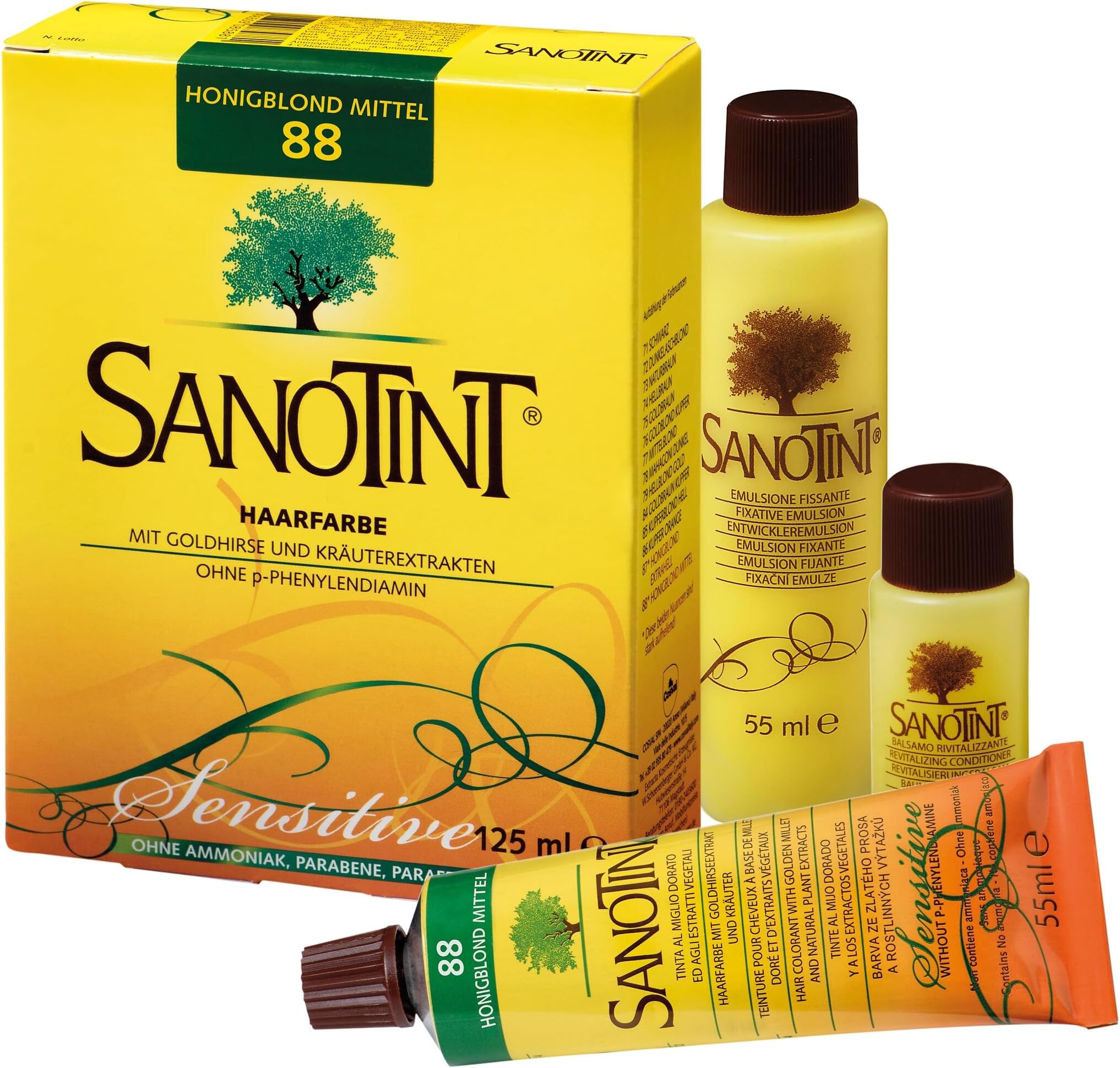 Natural Sensitive Light # 88 Honey Blonde Medium (125 g)