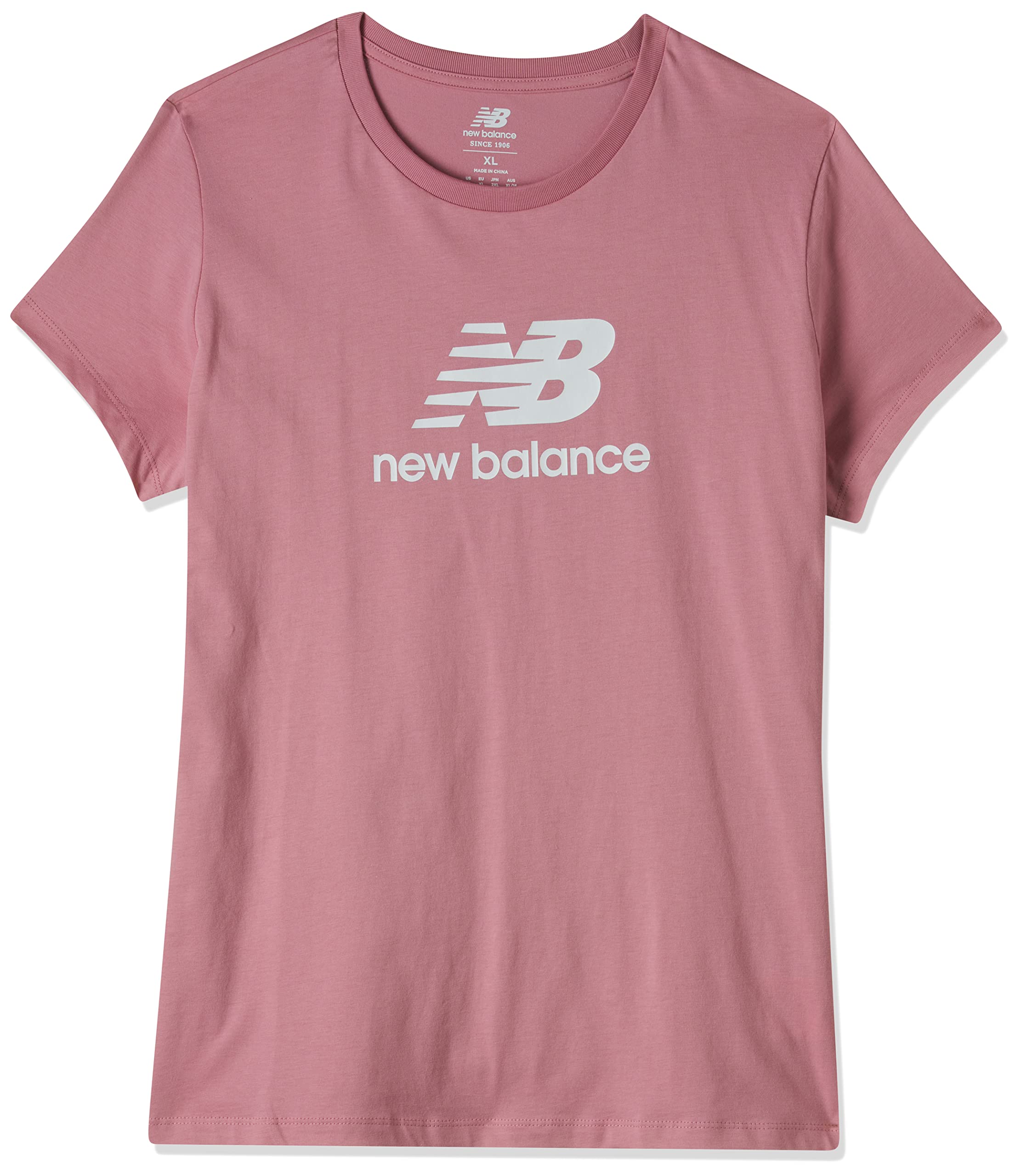 New BalanceWomen's NB ESSENTIALS STACKED LOGO TEE S/S Top
